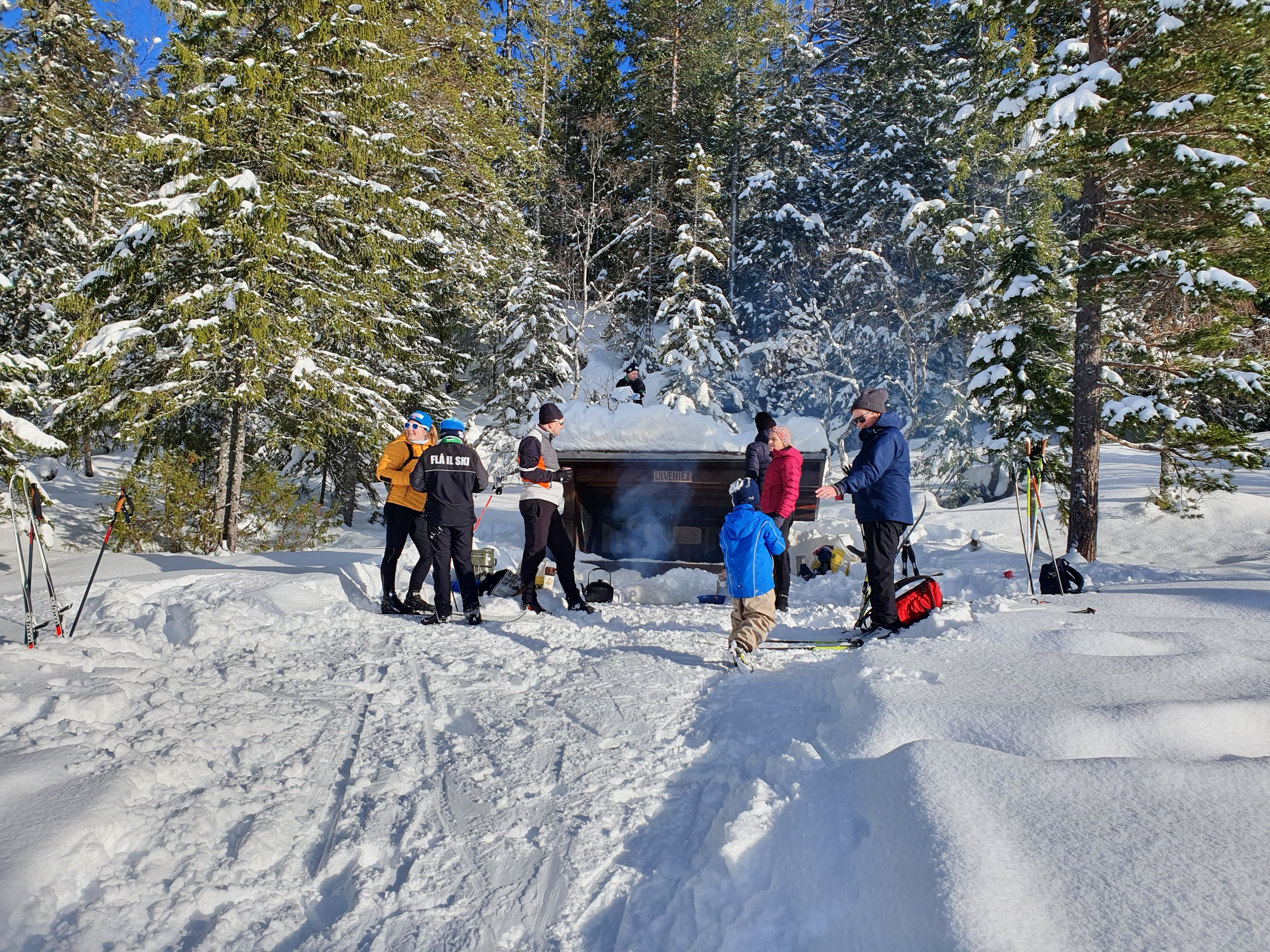 LØRDAG 14. januar - Dagens Løype på Langmyra
